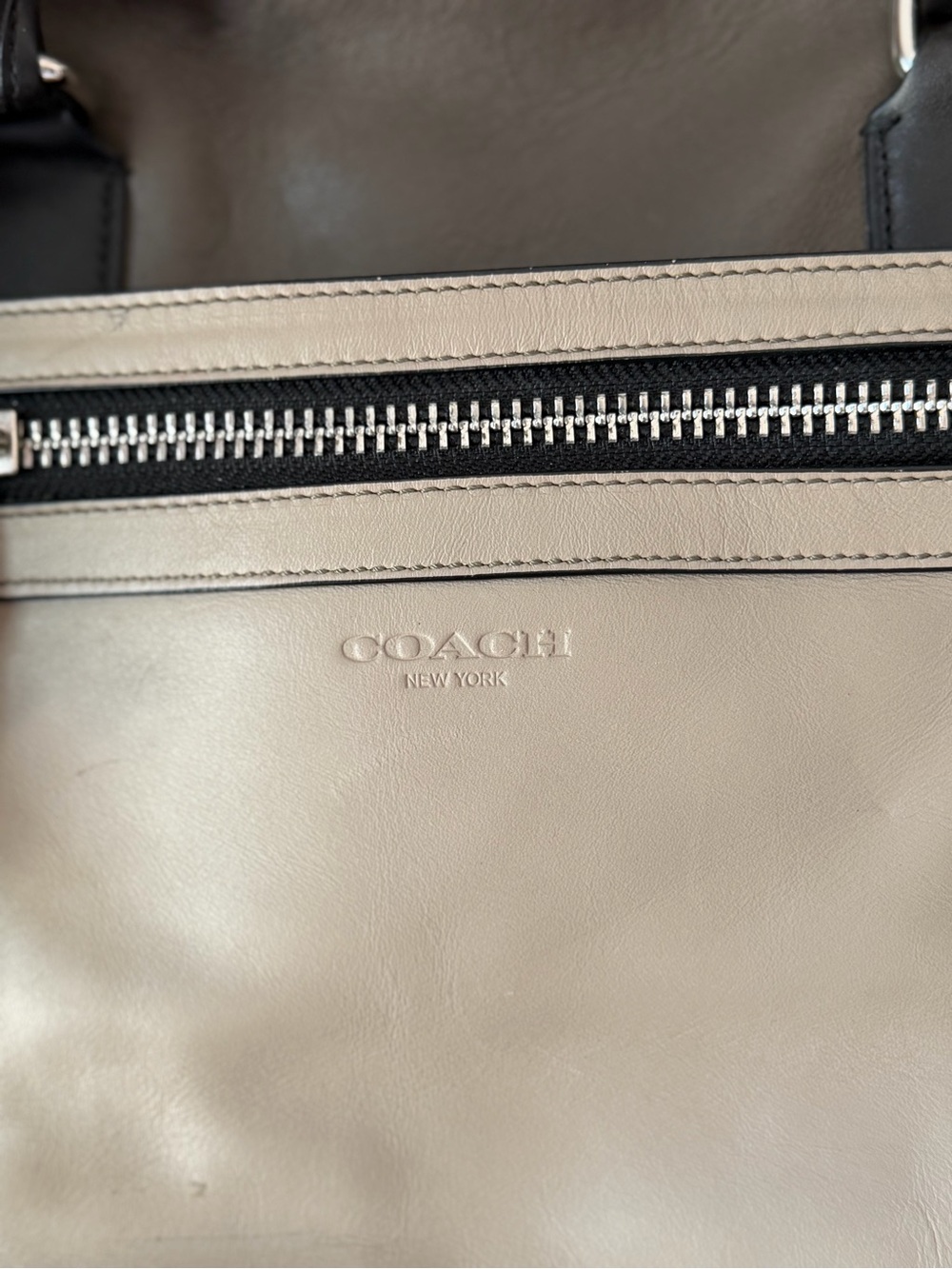 Women’s Coach Legacy Rory Satchel Two Tone Style # 19902 - Picture 2 of 16